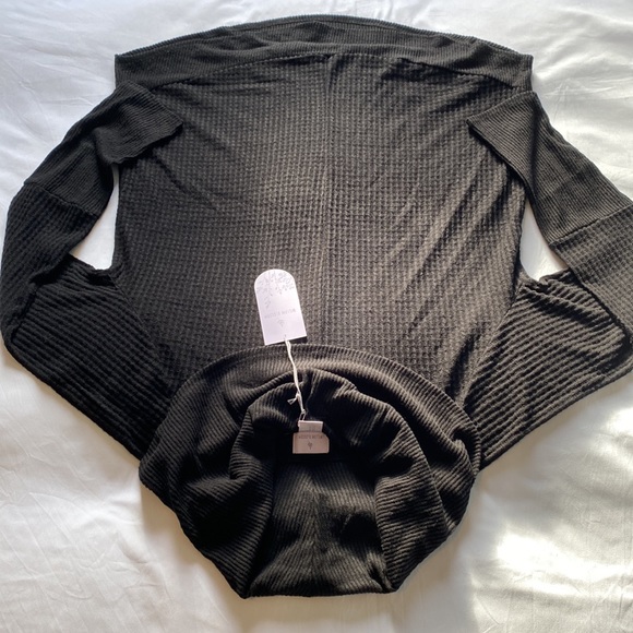 NWT Willow Blossom Cowl Neck Long-Sleeve Shirt - Picture 5 of 14